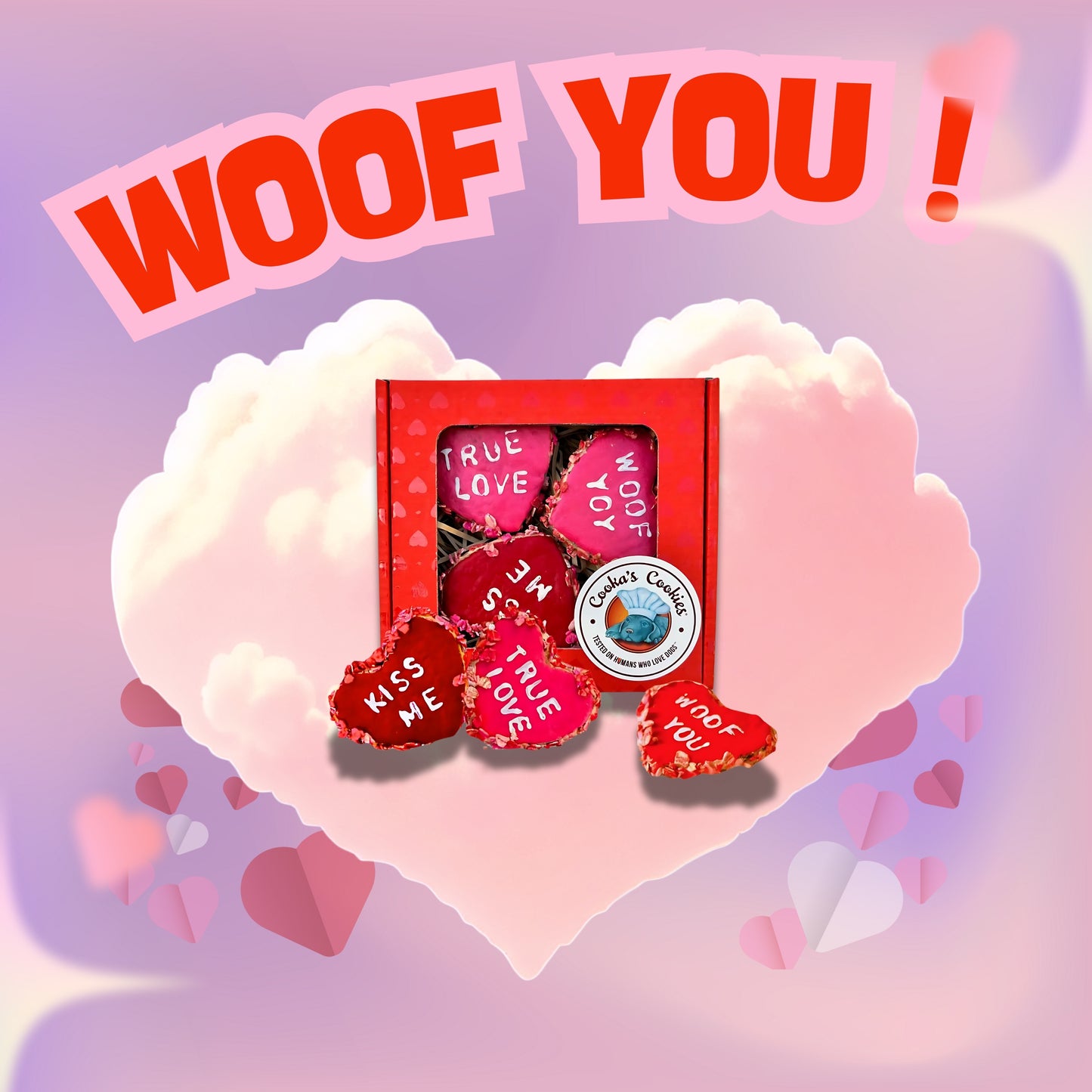 Coffret cadeau de la Woof-Valentin❤️